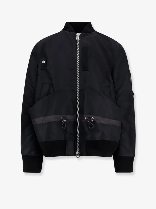 SACAI Nylon bomber jacket sold by Siebentaschen