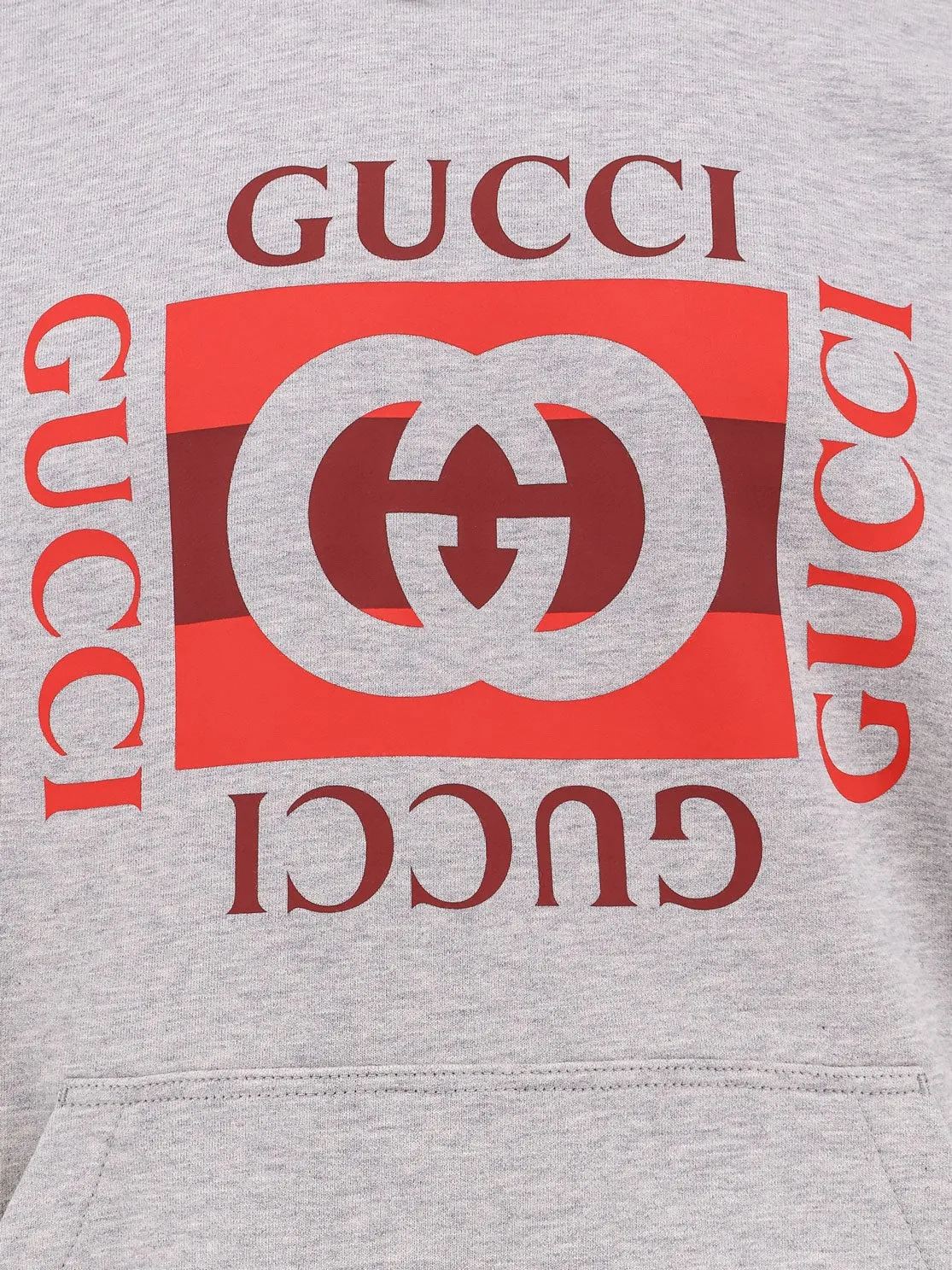 Gucci Cotton hooded sweatshirt sold by Siebentaschen product image thumbnail 3