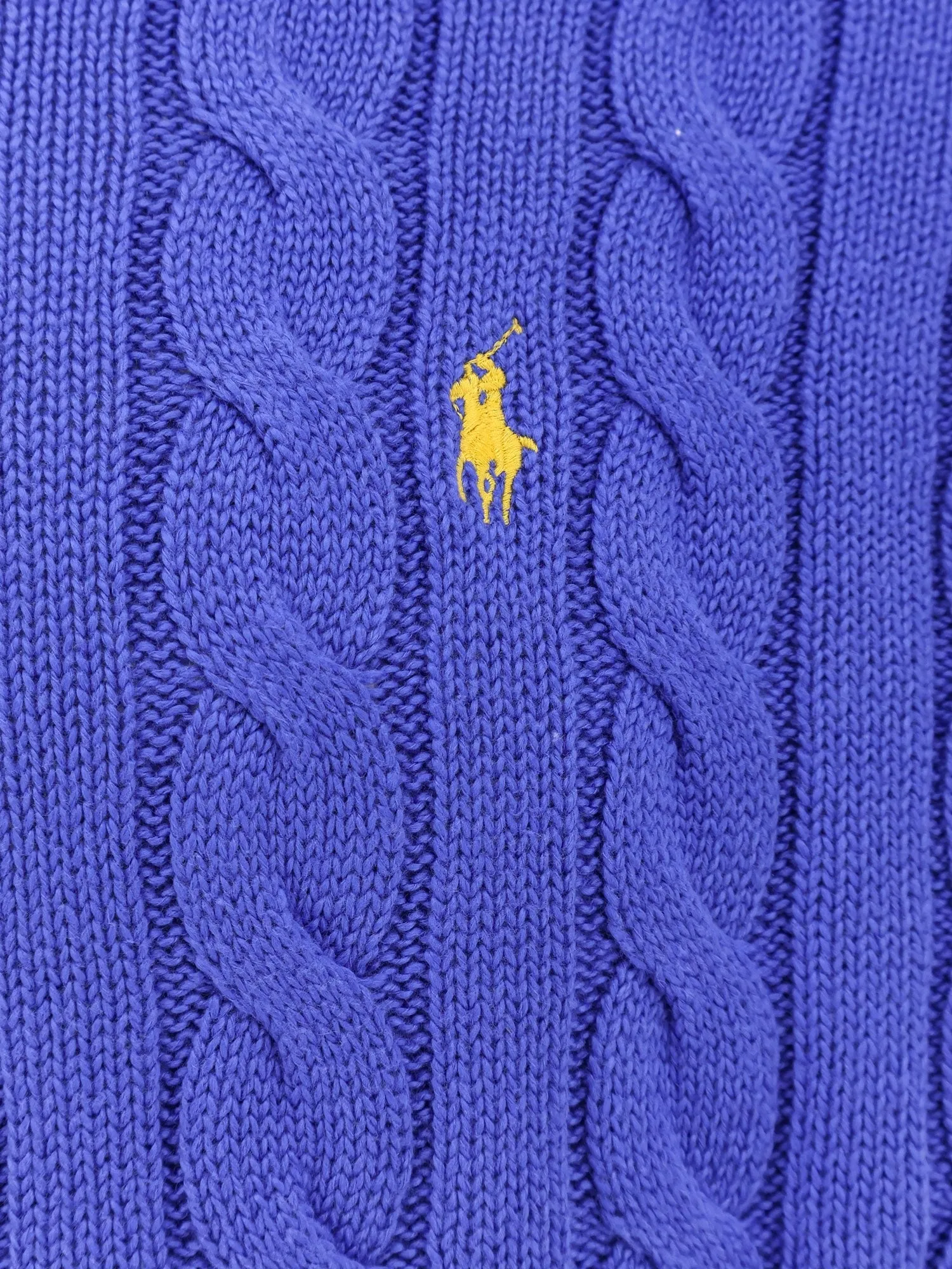 Polo Ralph Lauren Cable knit sweater with iconic embroidery sold by Siebentaschen product image thumbnail 3