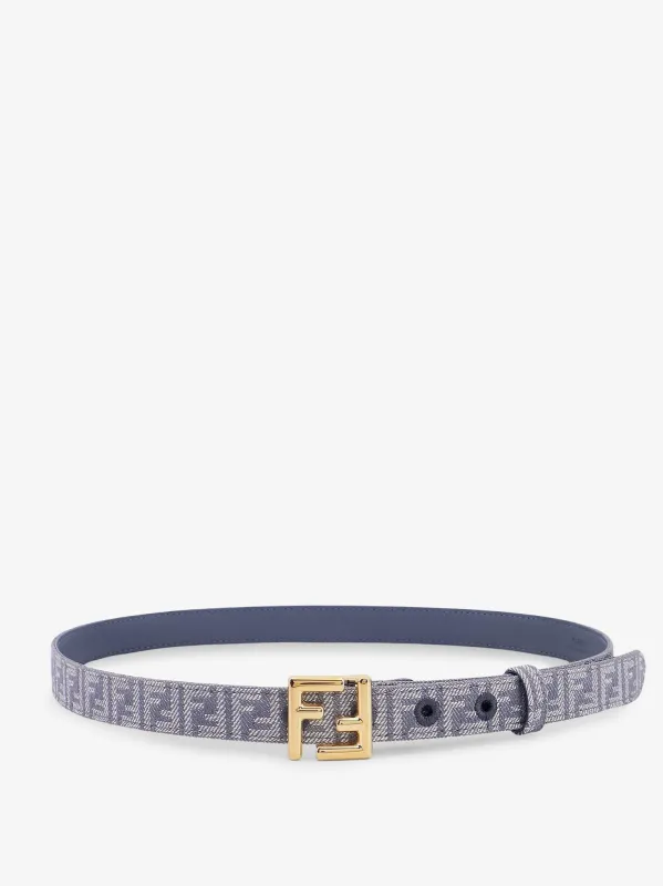 Fendi Jacquard FF fabric belt sold by Siebentaschen