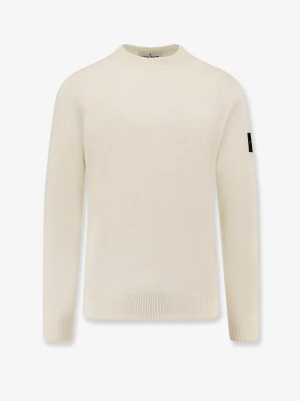 Stone Island Certified virgin wool sweater sold by Siebentaschen