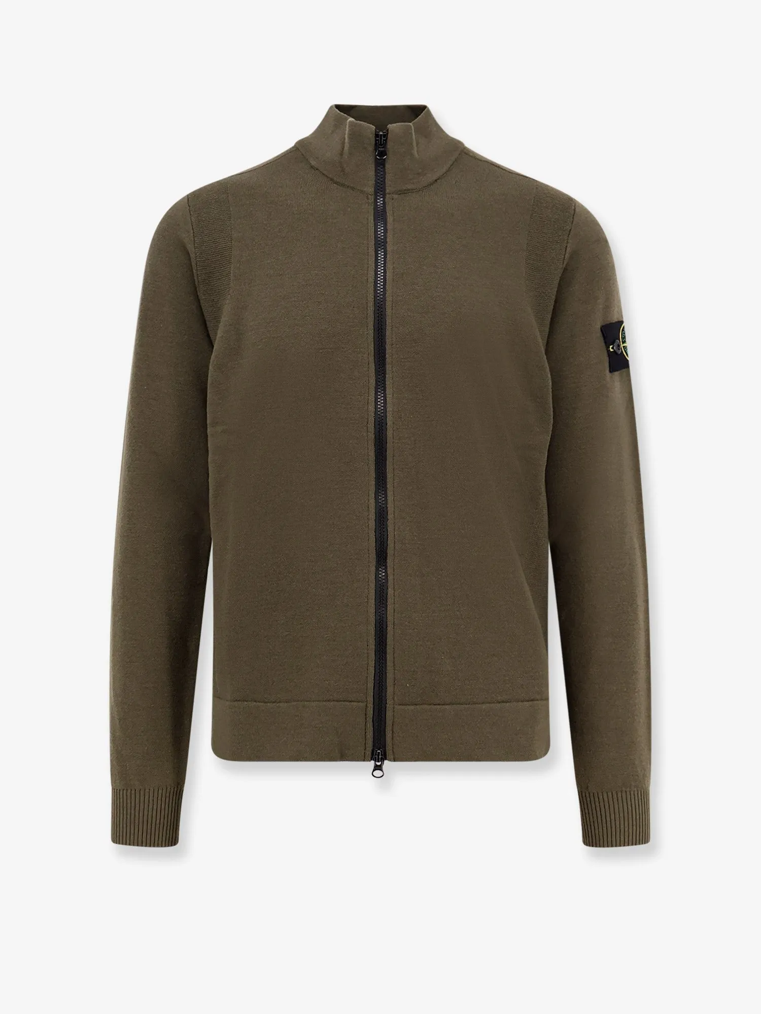 Stone Island Certified virgin wool cardigan sold by Siebentaschen