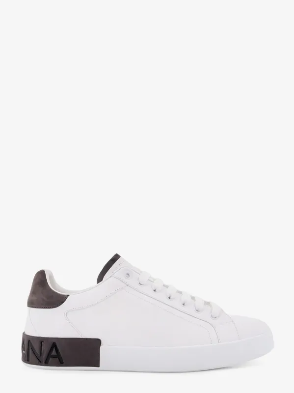 Dolce & Gabbana Low-top leather sneakers sold by Siebentaschen