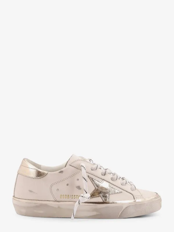 Golden Goose Deluxe Brand Super-Star Classic with List low-top leather sneakers with used effect sold by Siebentaschen