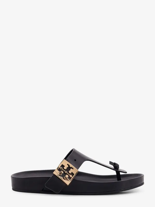 Tory Burch Leather thong sandals sold by Siebentaschen
