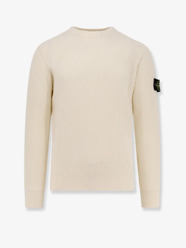 Stone Island Certified virgin wool sweater sold by Siebentaschen