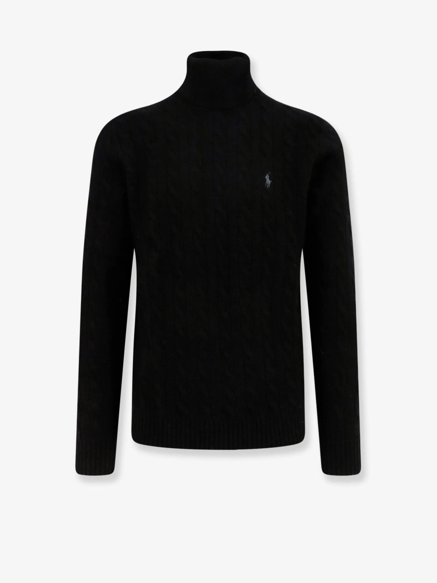 Polo Ralph Lauren Wool and cashmere sweater with frontal logo sold by Siebentaschen