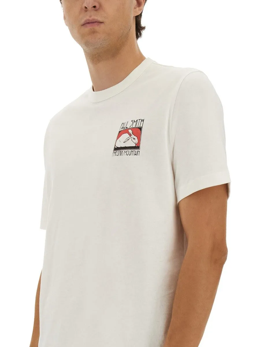 PS BY PAUL SMITH T-SHIRT WITH PRINT sold by Siebentaschen product image thumbnail 4