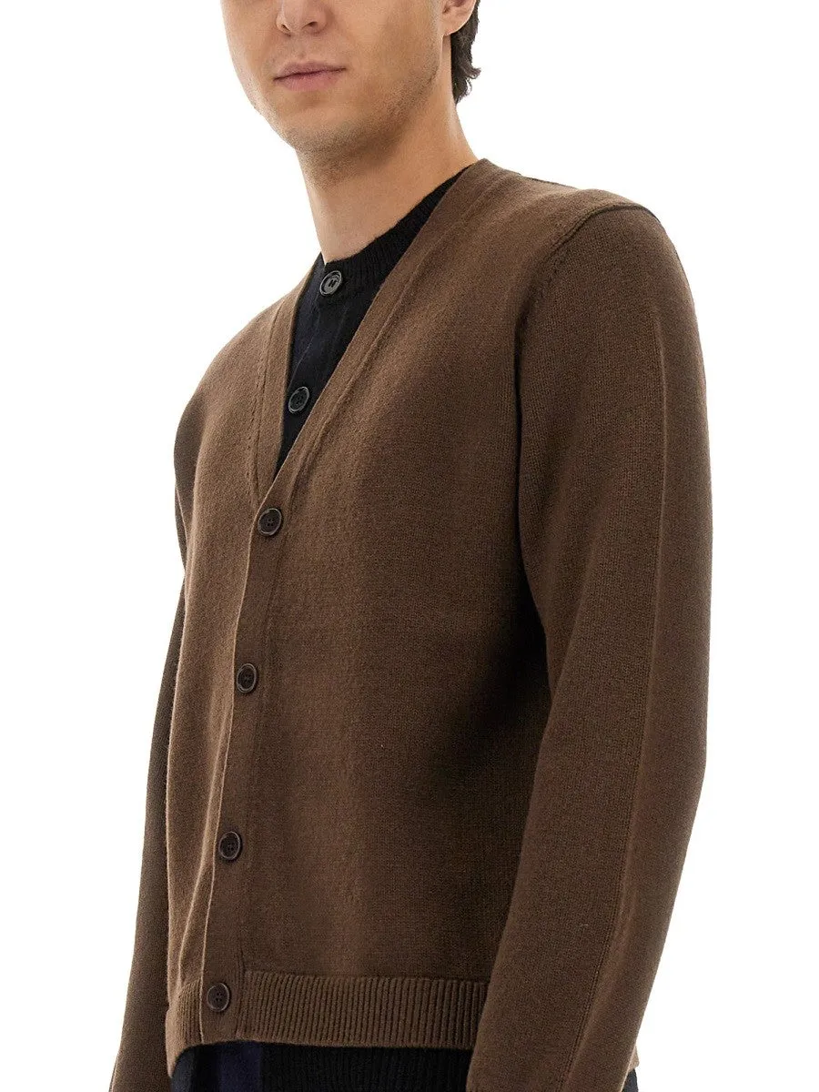jw anderson CONTRASTING LAYERED CARDIGAN sold by Siebentaschen product image thumbnail 4