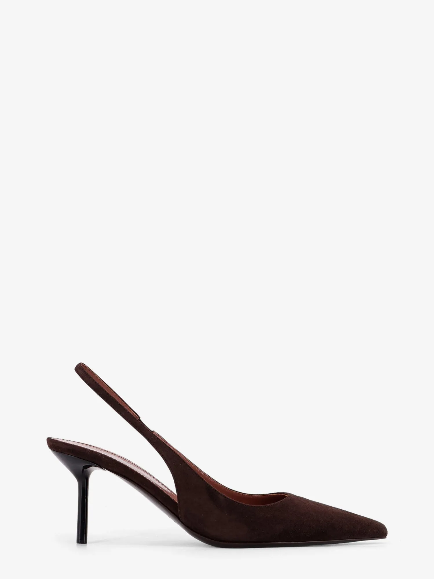 PARIS TEXAS Lidia suede slingback sold by Siebentaschen