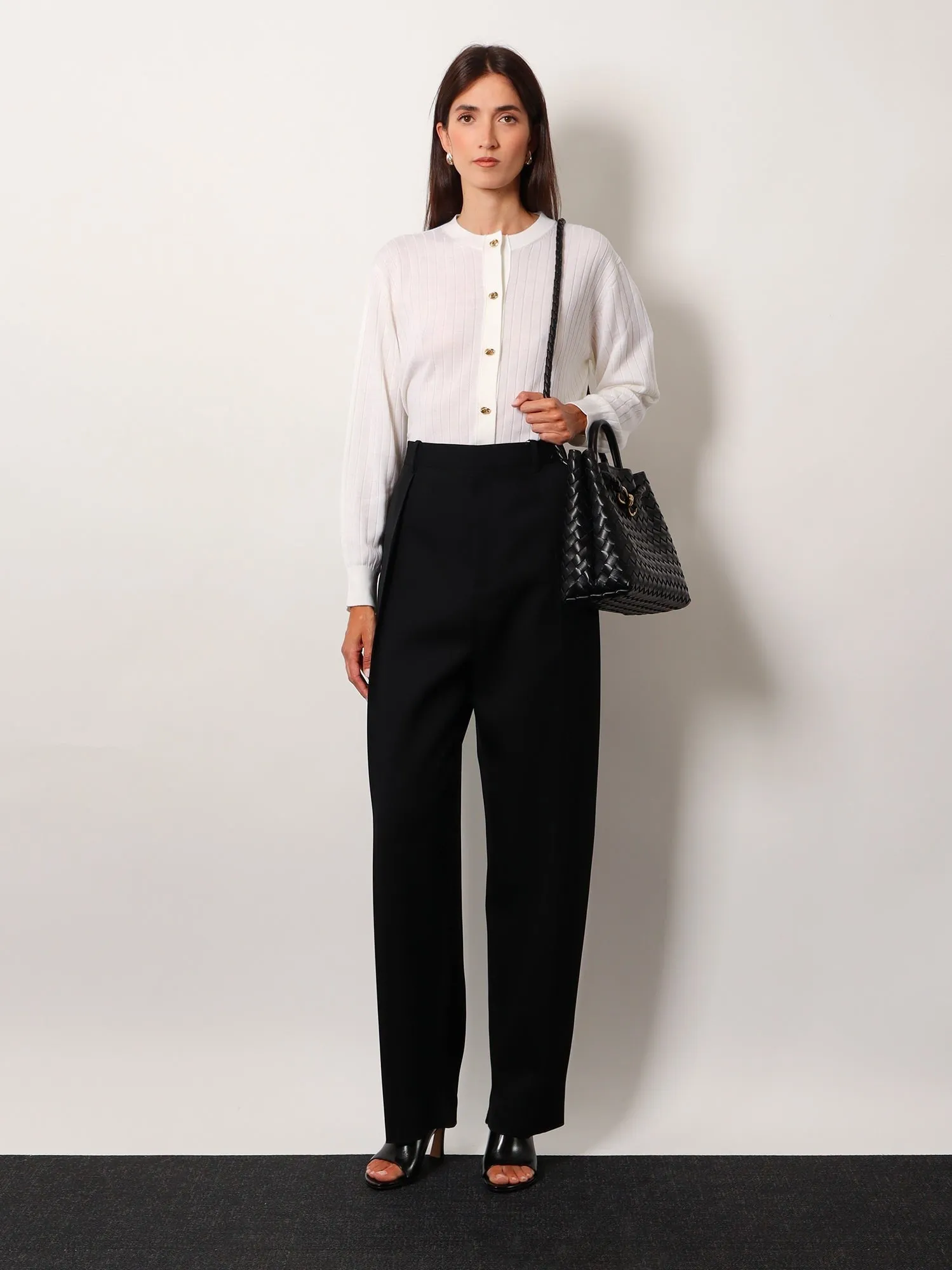 Bottega Veneta Wool cardigan with Knot buttons sold by Siebentaschen product image thumbnail 2