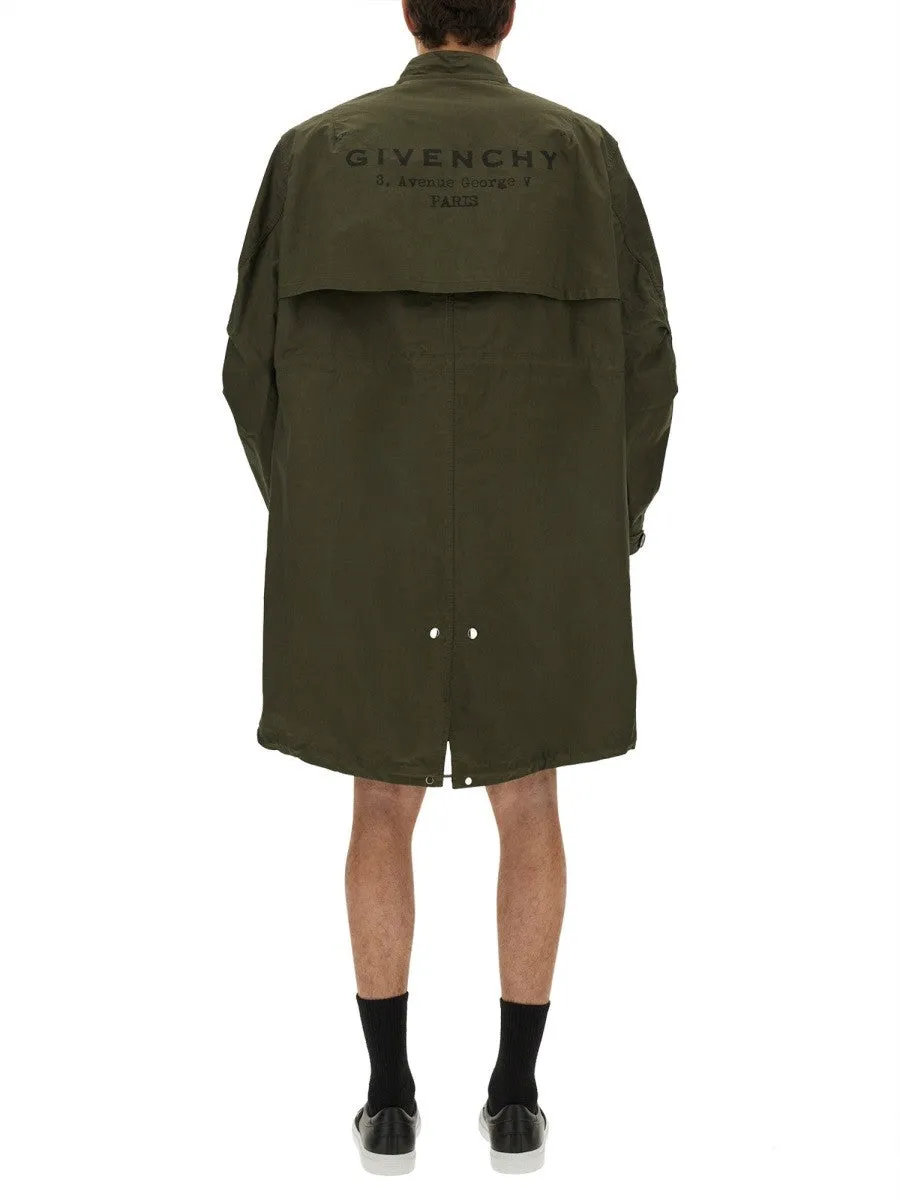 Givenchy PARKA WITH LOGO sold by Siebentaschen product image thumbnail 3