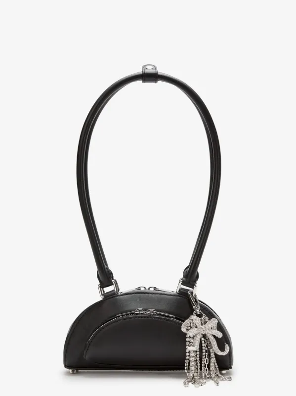 SELF PORTRAIT Leather shoulder bag with charms sold by Siebentaschen