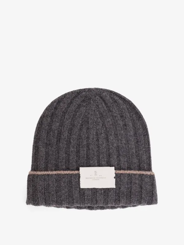 Brunello Cucinelli Beanie cashmere hat sold by Siebentaschen
