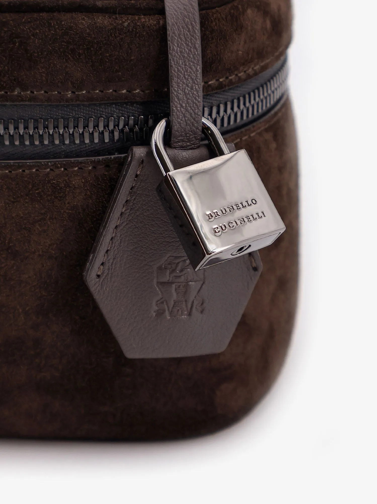 Brunello Cucinelli Suede shoulder bag sold by Siebentaschen product image thumbnail 5