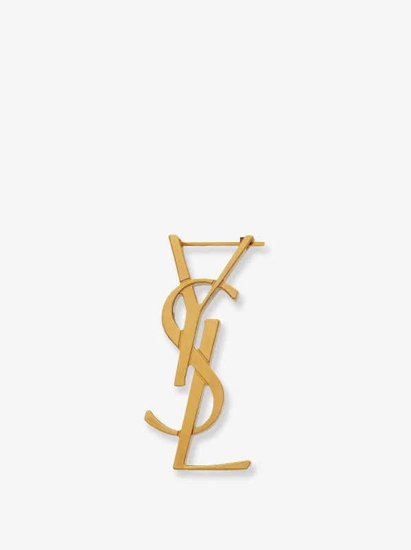 Saint Laurent YSL single earring sold by Siebentaschen