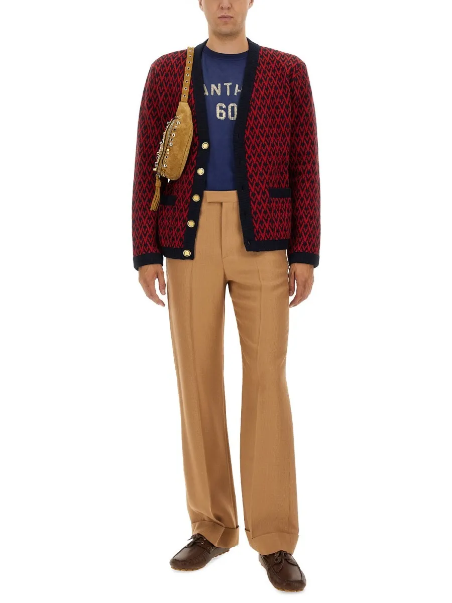 Valentino GABARDINE PANTS WITH LAPELS sold by Siebentaschen product image thumbnail 2
