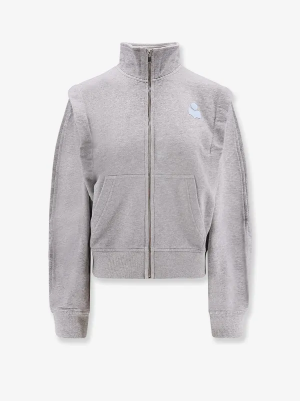 MARANT ETOILE Organic cotton blend sweatshirt sold by Siebentaschen