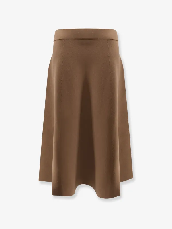 Max Mara Lazio viscose blend skirt sold by Siebentaschen