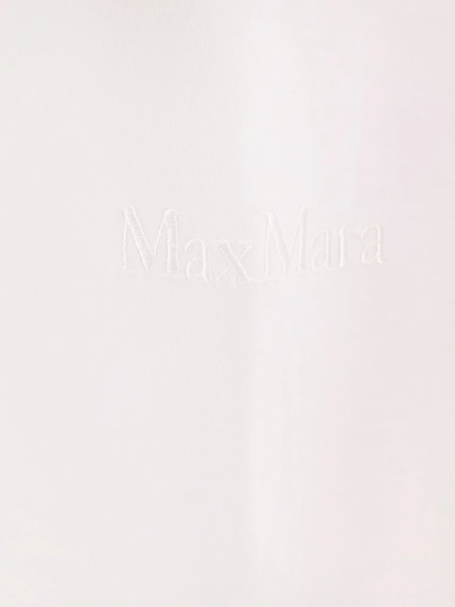 Max Mara Nerina cotton t-shirt with max mara embroidery sold by Siebentaschen product image thumbnail 3