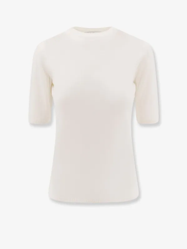 Max Mara Gerico virgin wool T-shirt sold by Siebentaschen