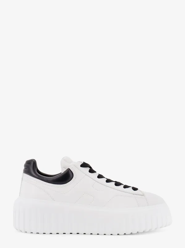 Hogan Low-top H-stripes leather sneakers sold by Siebentaschen