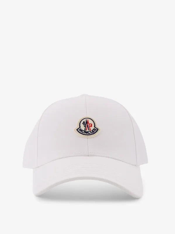 Moncler Cotton baseball hat sold by Siebentaschen