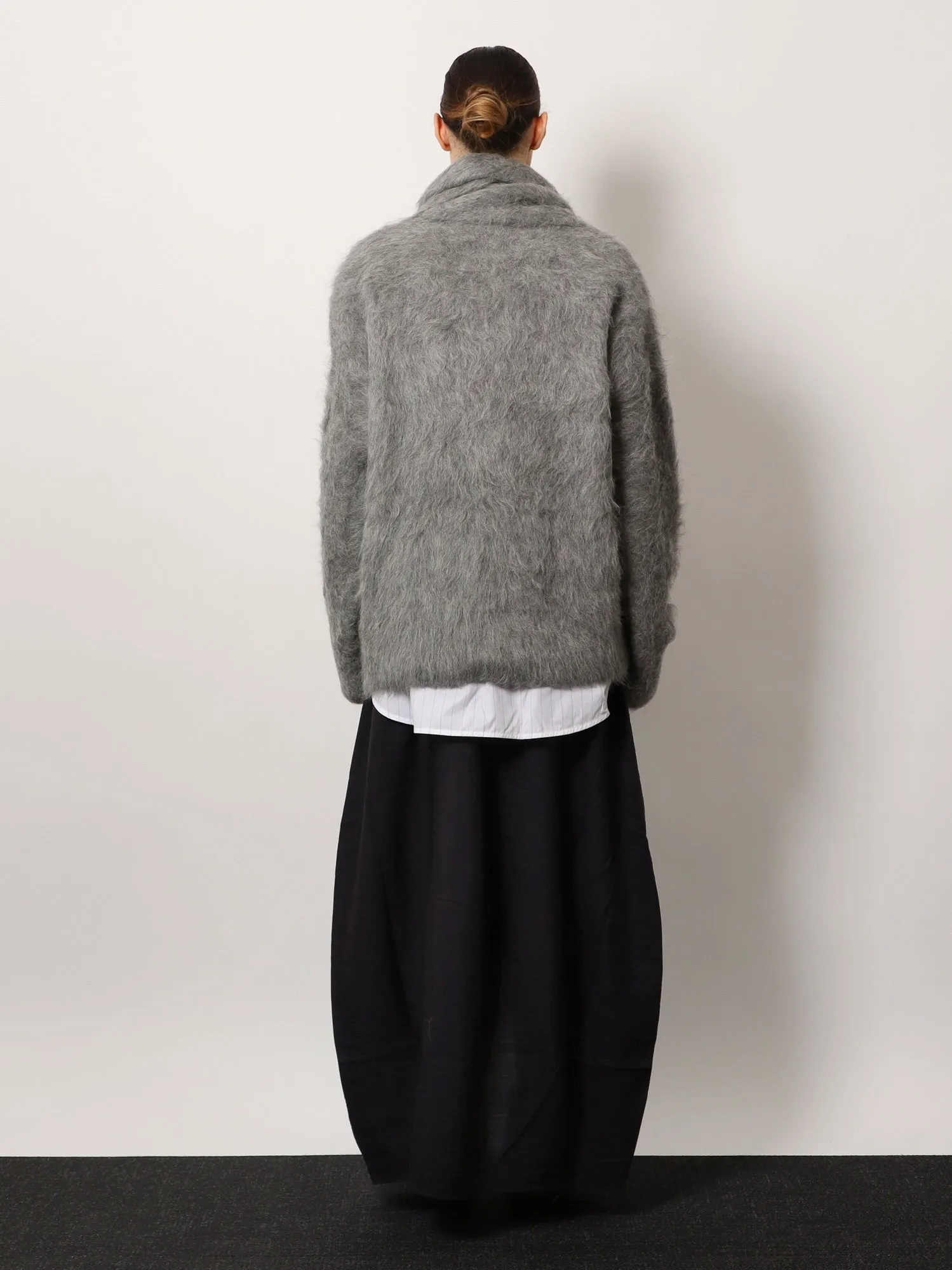 TOTEME Draped-scarf alpaca blend sweater sold by Siebentaschen product image thumbnail 3