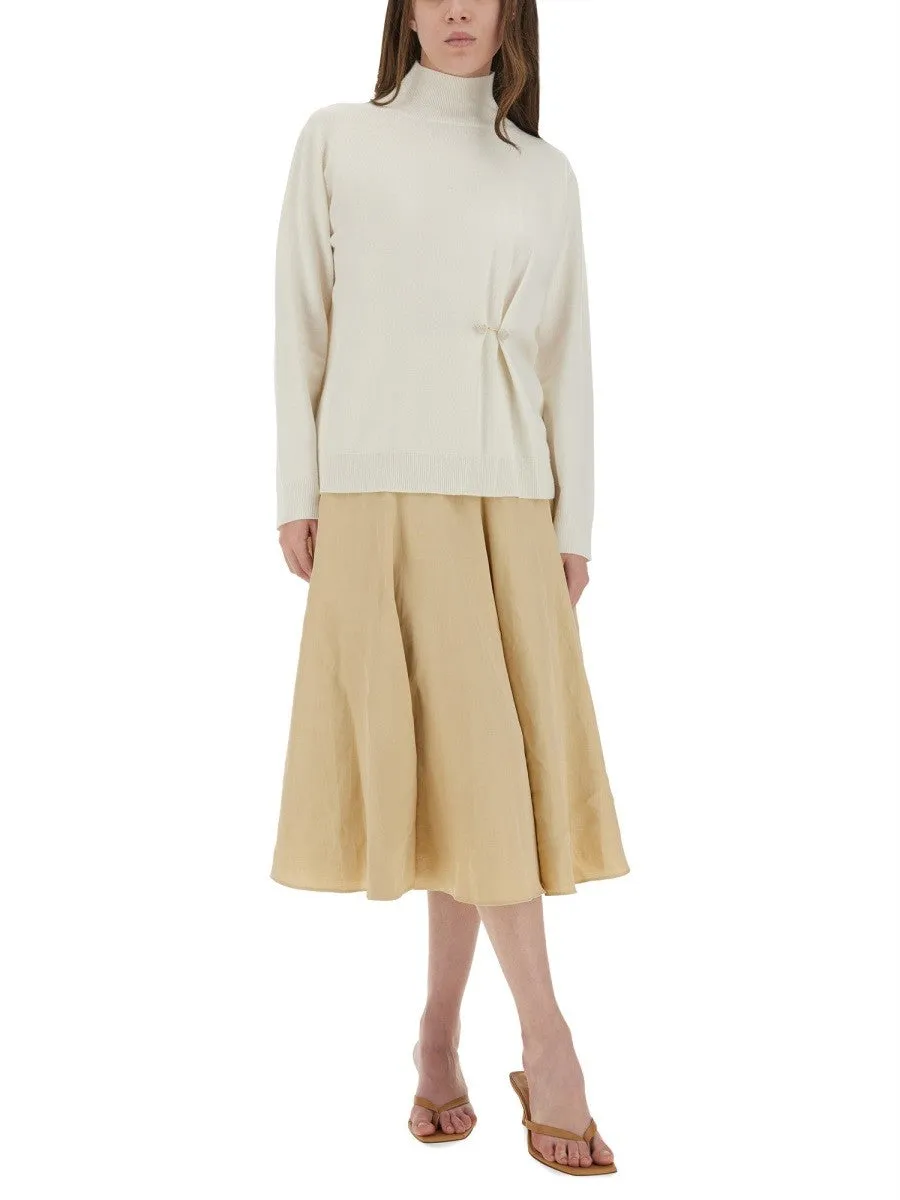 Fabiana Filippi WOOL, SILK AND CASHMERE SWEATER sold by Siebentaschen product image thumbnail 2