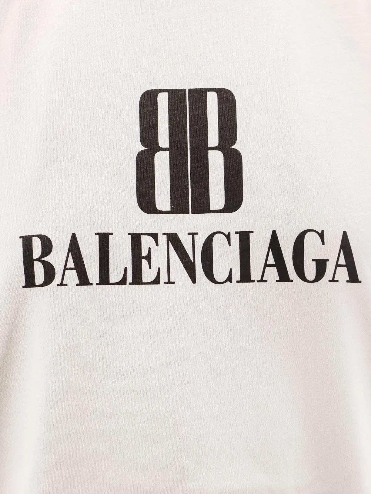 Balenciaga Cropped cotton t-shirt sold by Siebentaschen product image thumbnail 3