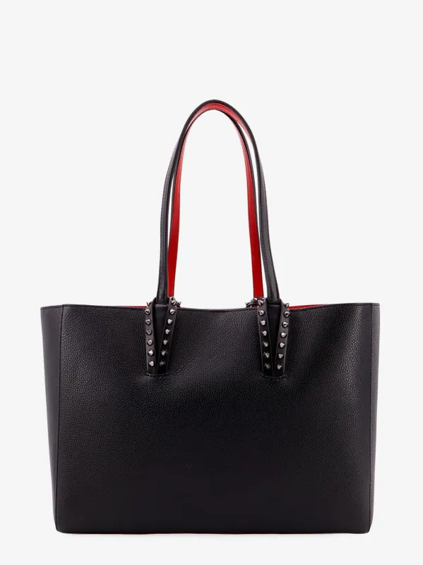 CHRISTIAN LOUBOUTIN Cabata leather shoulder bag with studs made by Christian Louboutin