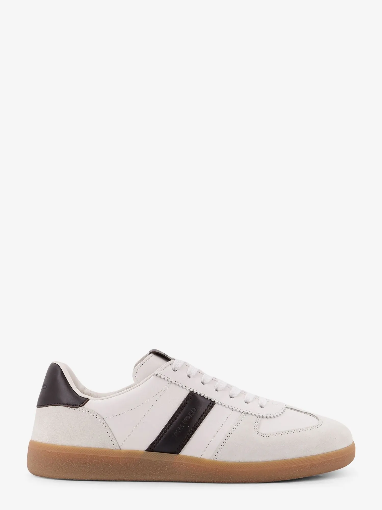 TOM FORD Suede low-top sneakers sold by Siebentaschen