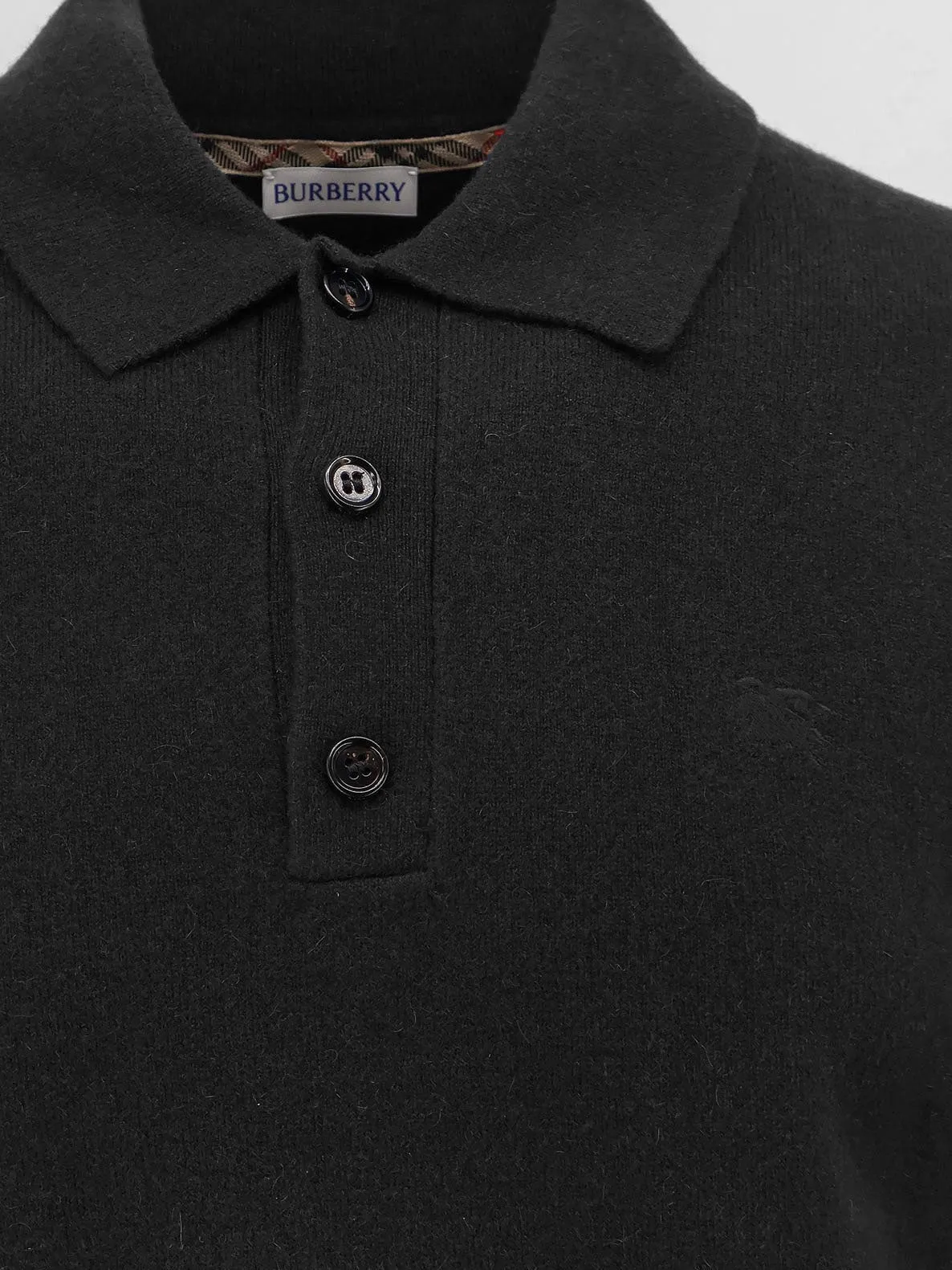 Burberry Cashmere polo sweater sold by Siebentaschen product image thumbnail 3