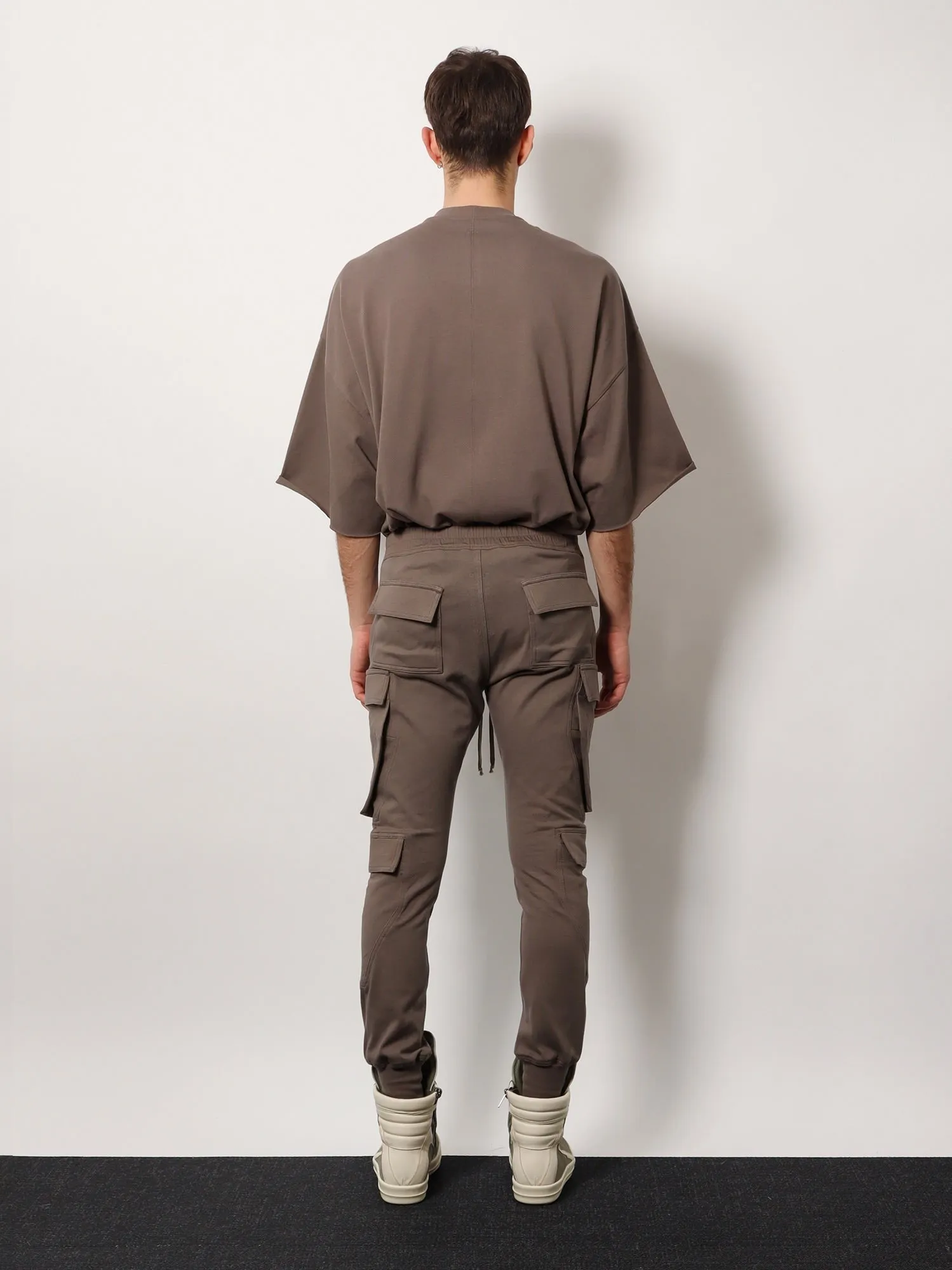 RICK OWENS Mastodon megacargo organic cotton jogging trouser sold by Siebentaschen product image thumbnail 4