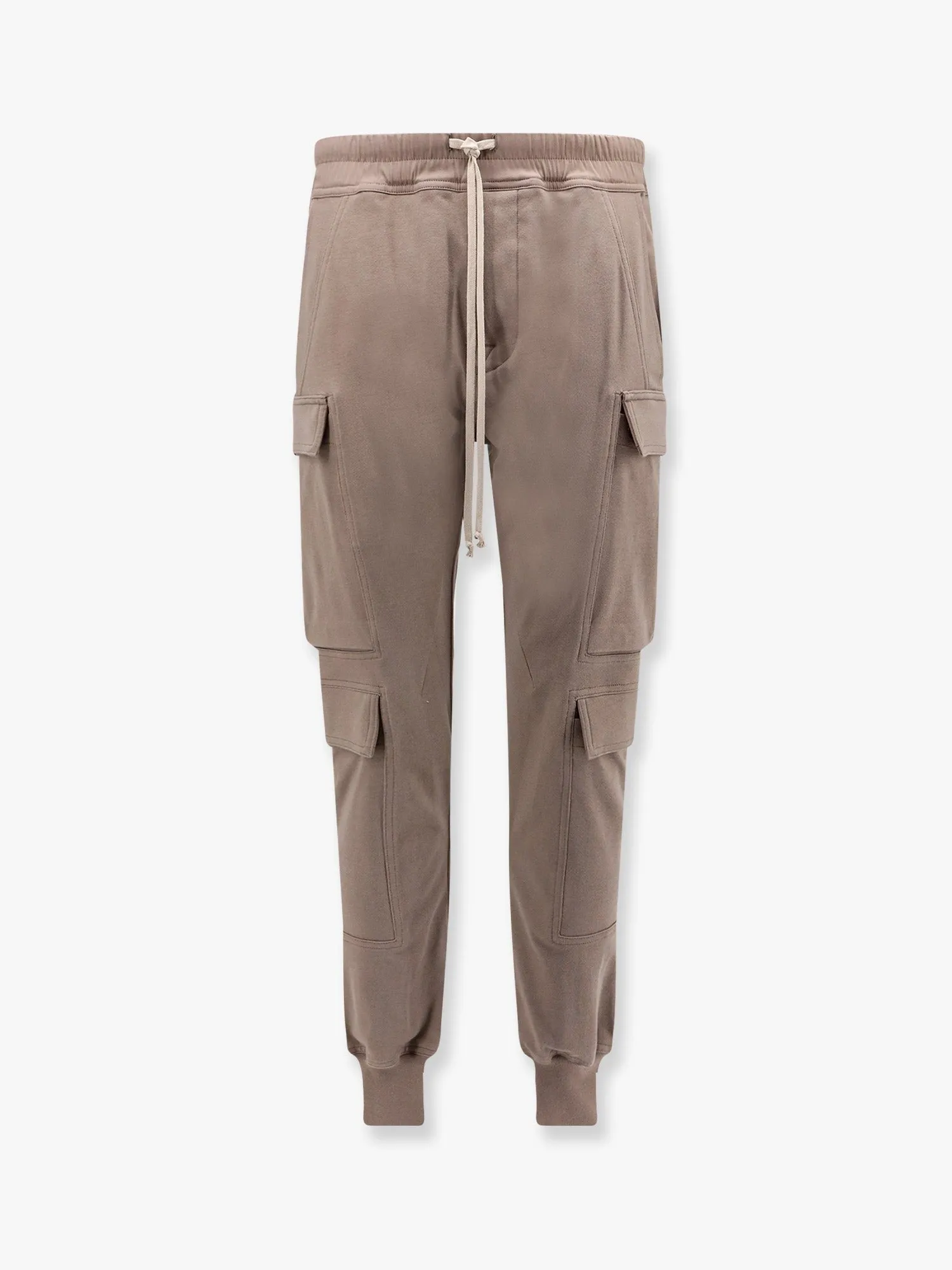RICK OWENS Mastodon megacargo organic cotton jogging trouser sold by Siebentaschen