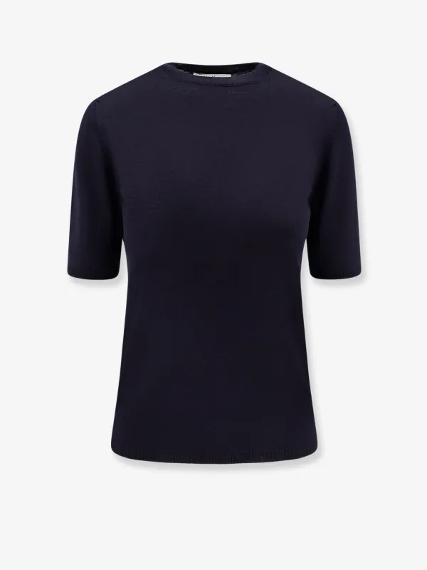 Max Mara Gerico virgin wool T-shirt sold by Siebentaschen