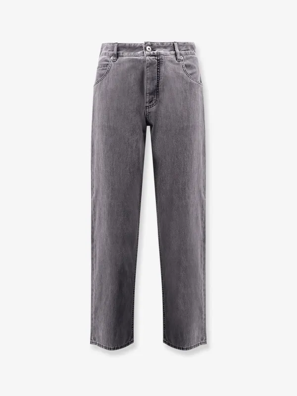 Bottega Veneta Light denim trousers sold by Siebentaschen