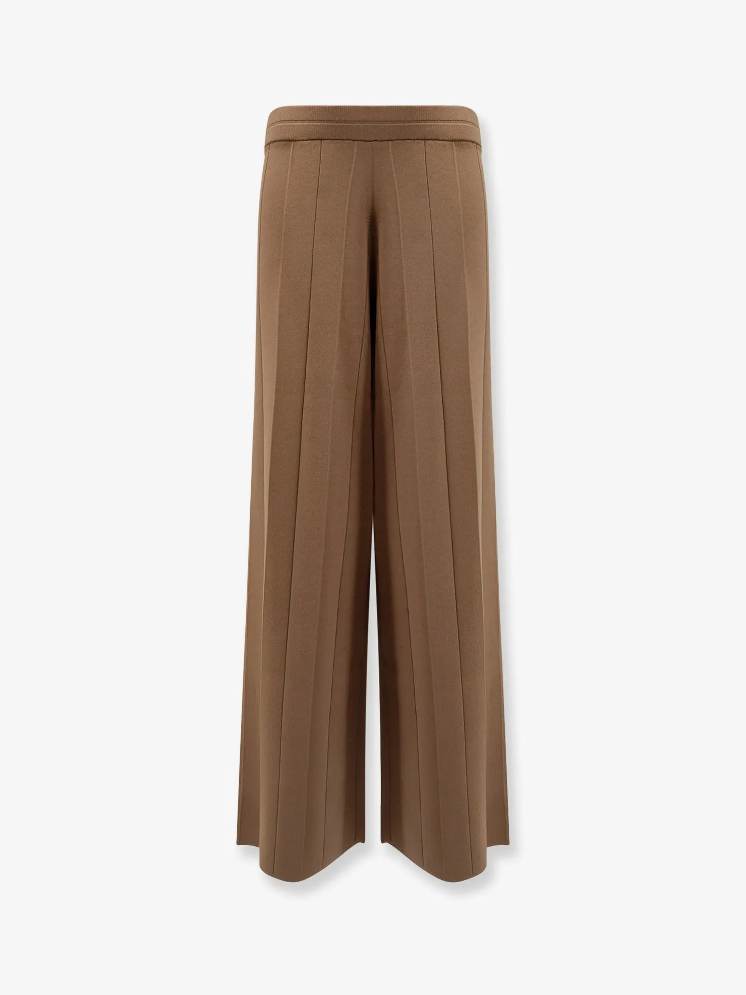 Max Mara Lama viscose blend trousers sold by Siebentaschen