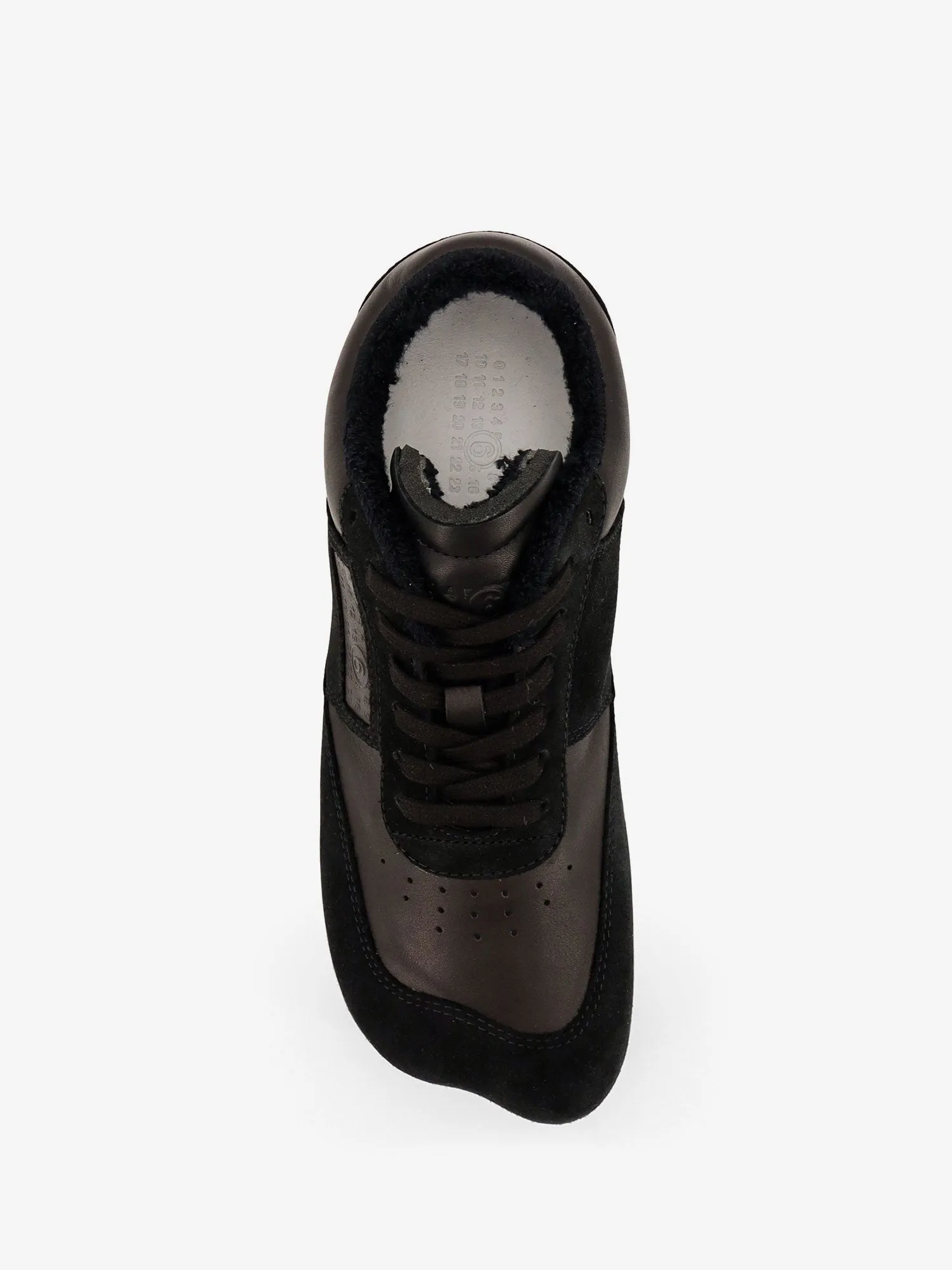 MM6 MAISON MARGIELA Anatomic suede and leather sneakers sold by Siebentaschen product image thumbnail 5