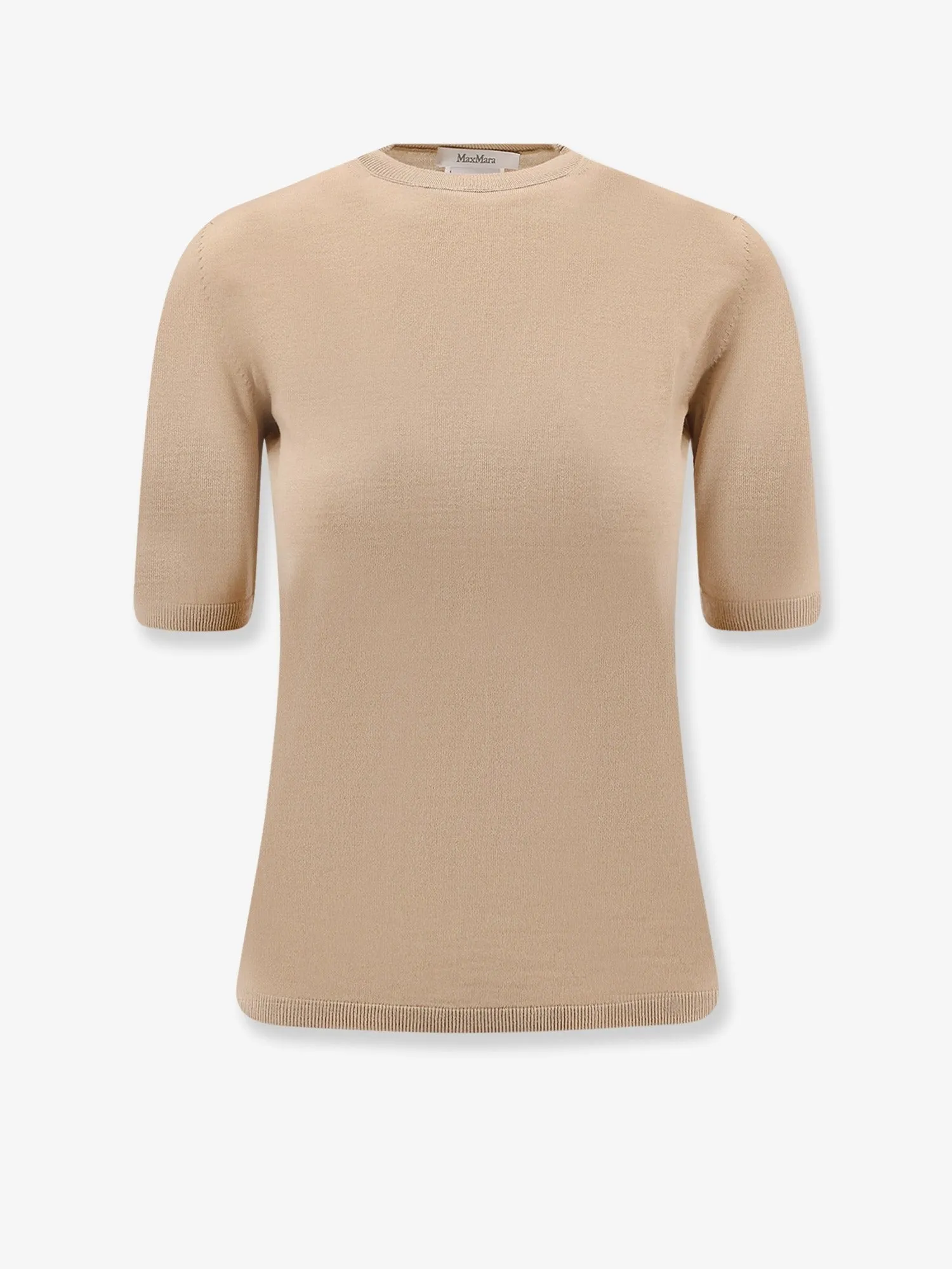 Max Mara Gerico virgin wool T-shirt sold by Siebentaschen