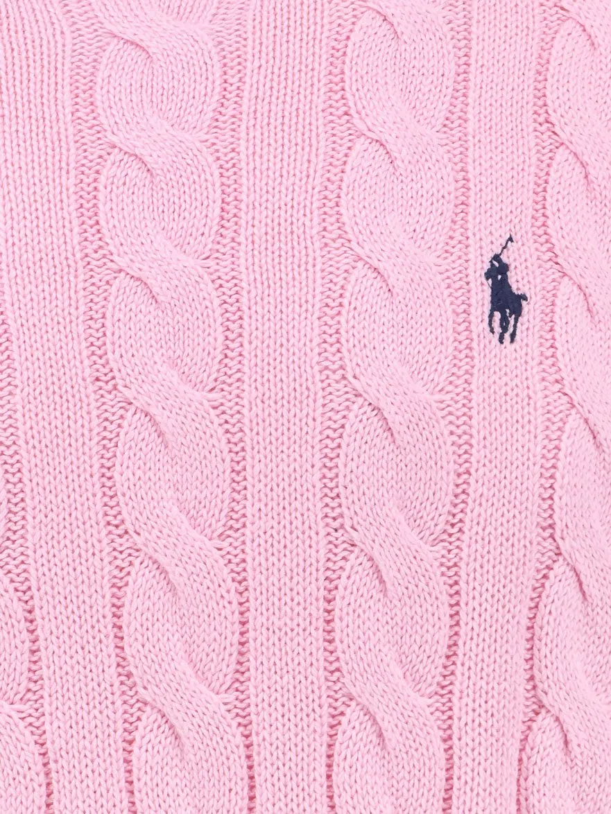 Polo Ralph Lauren Cable knit cotton sweater with iconic logo sold by Siebentaschen product image thumbnail 3