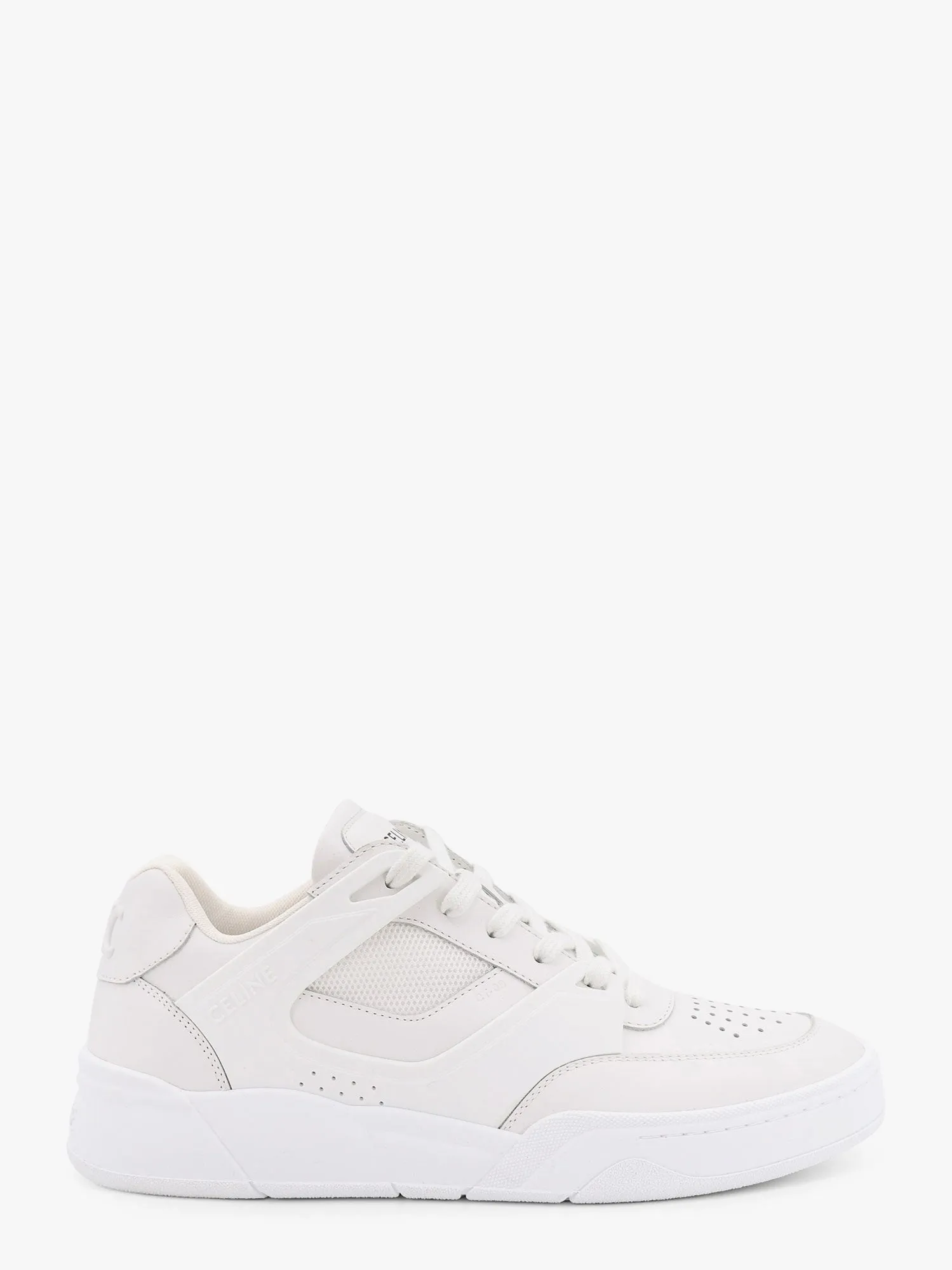 Celine CT-09 leather sneakers with mesh inserts sold by Siebentaschen