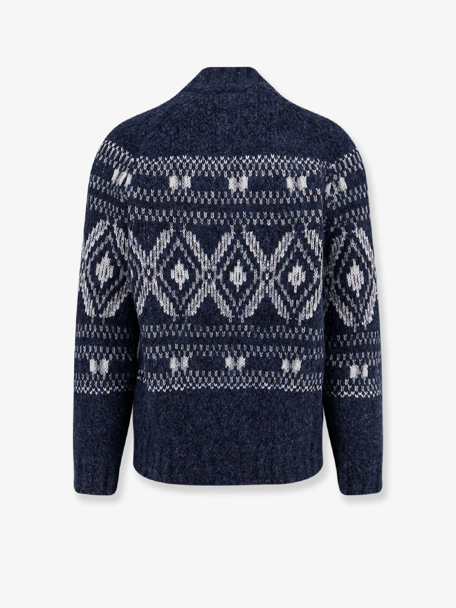 Brunello Cucinelli Alpaca blend cardigan with embroideries sold by Siebentaschen product image thumbnail 2