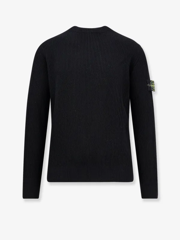 Stone Island Certified virgin wool sweater sold by Siebentaschen