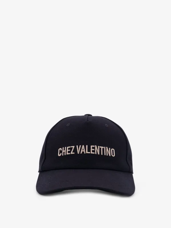 Valentino Garavani Cotton Baseball Hat sold by Siebentaschen
