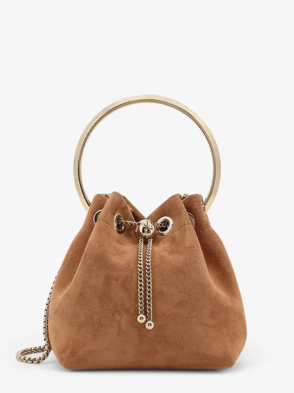 Jimmy Choo Bon Bon suede bag sold by Siebentaschen