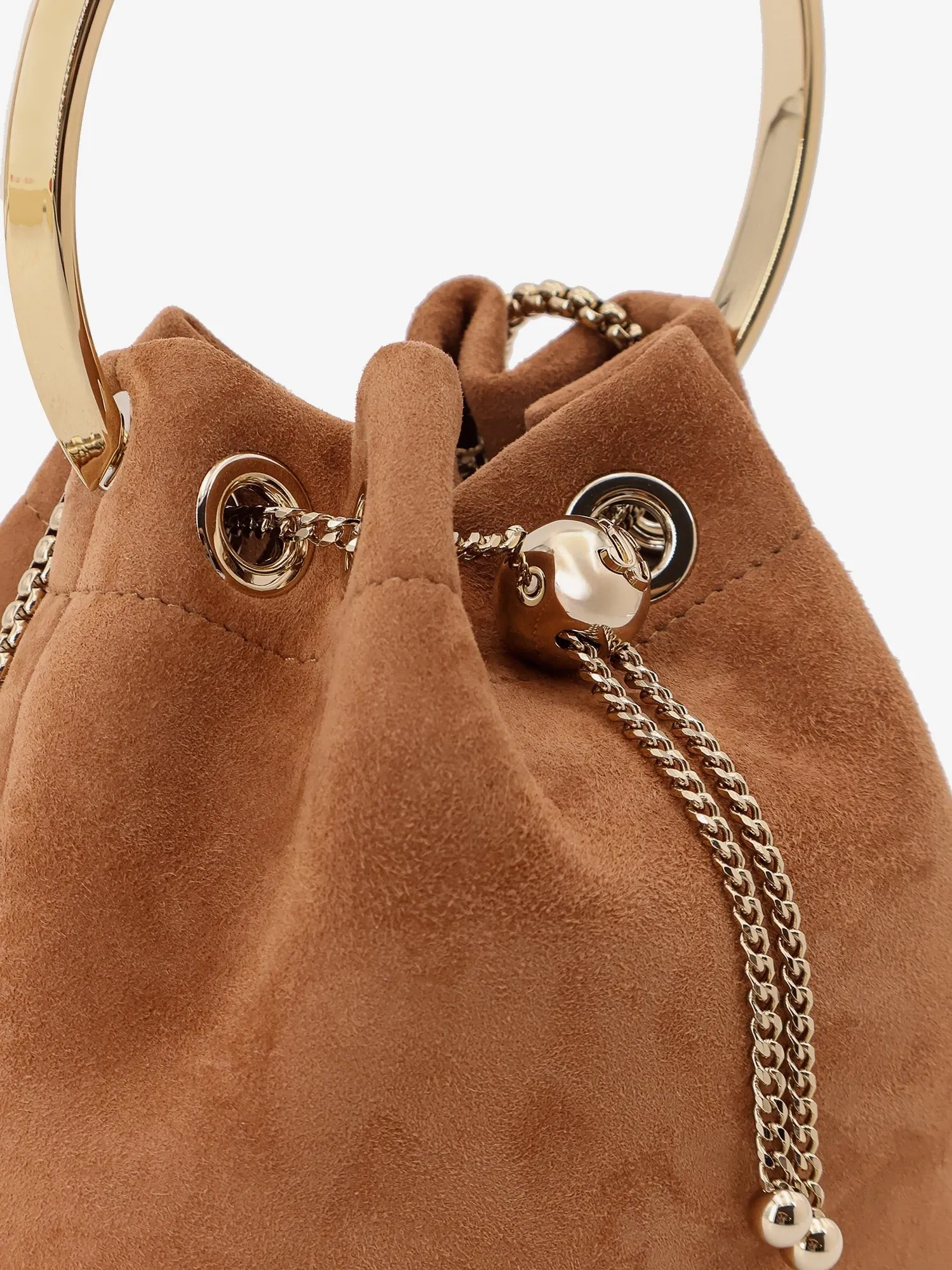 Jimmy Choo Bon Bon suede bag sold by Siebentaschen product image thumbnail 5