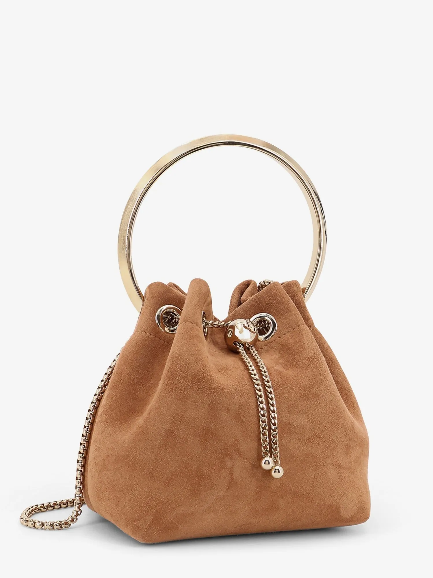Jimmy Choo Bon Bon suede bag sold by Siebentaschen product image thumbnail 3