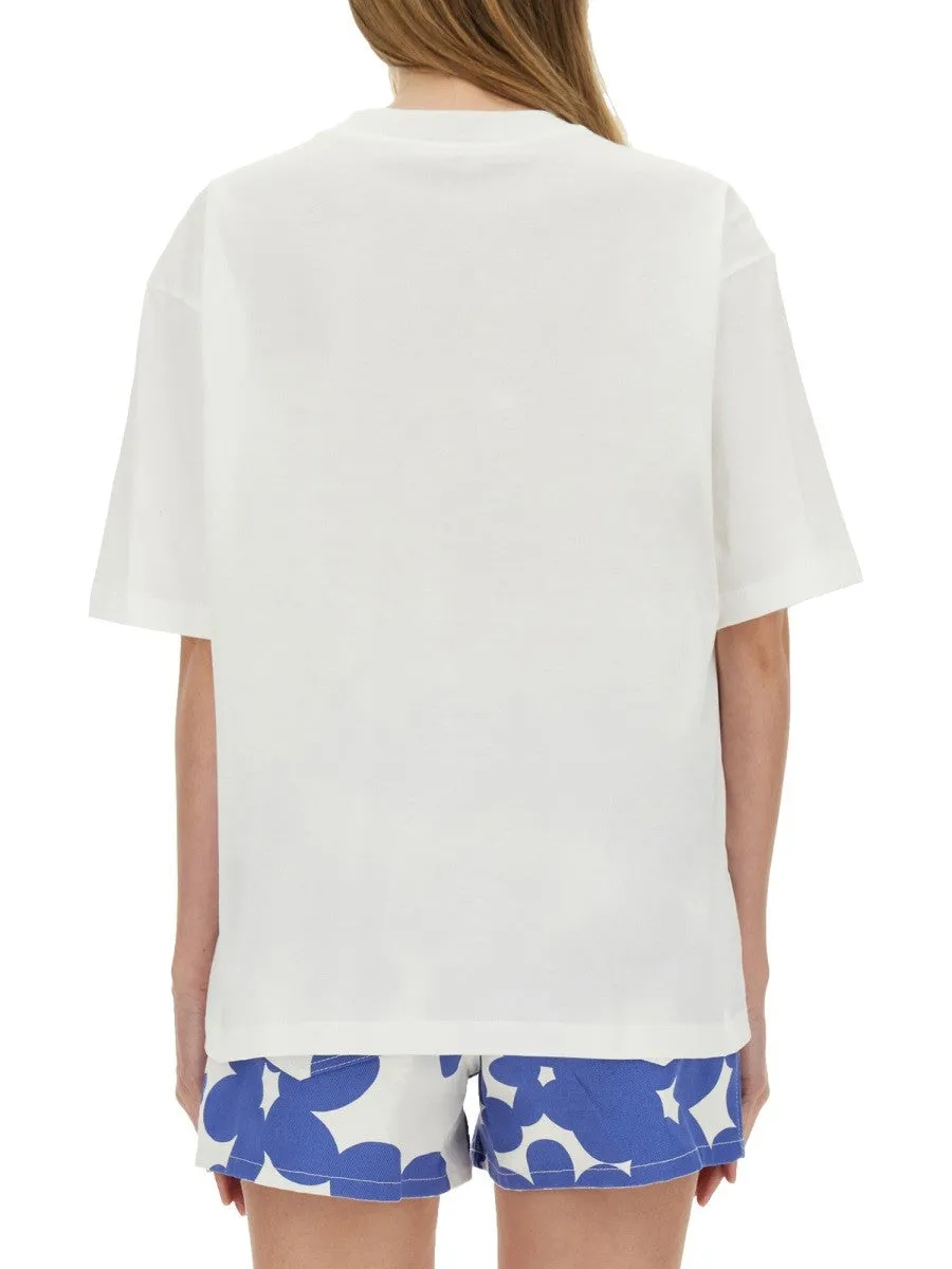 Marni COTTON T-SHIRT WITH LOGO sold by Siebentaschen product image thumbnail 3