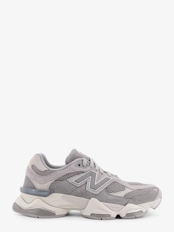 New Balance 9060 low-top mesh and suede sneakers sold by Siebentaschen